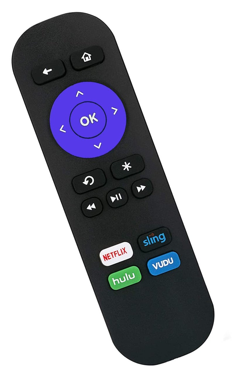UBay IR Remote Compatible with Roku 1 2 3 4 HD LT XS XD Roku Express 3900R Premiere 4620XB 4210XB 3900R 2500R 2700R 2450XB Media Player Box - Image 4